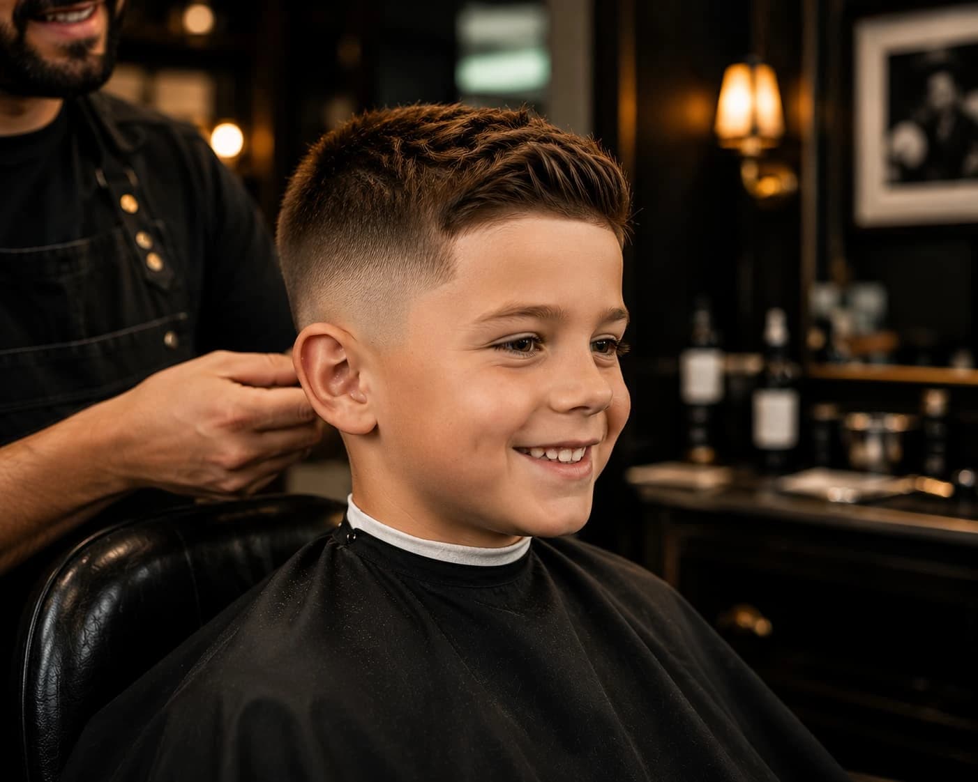 Kids Fade Haircut (Under Age Of 9)
